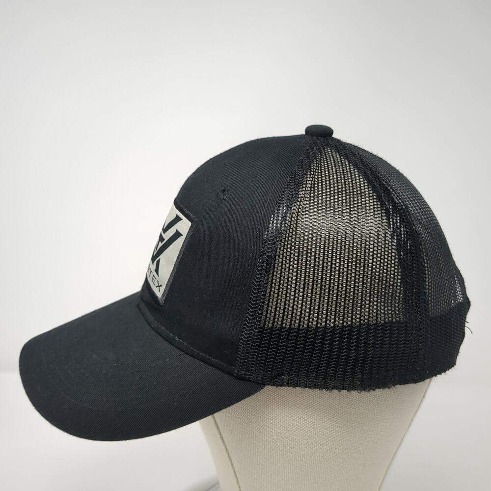 Vortex Logo Patch Snapback Mesh Back Trucker Hat … - image 3